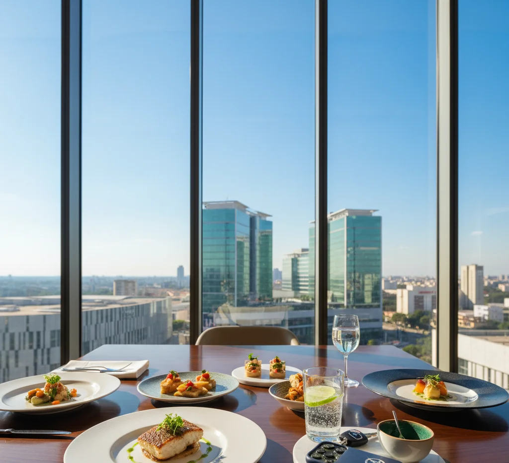 Cena de estilo de vida premium em Assunção refletindo o custo de vida no Paraguai para residentes estrangeiros.